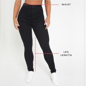 Athleta High Rise Black Jeans